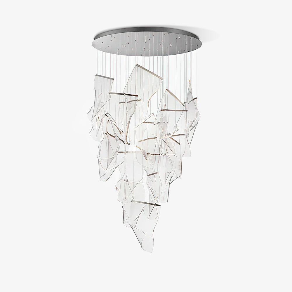 Lucora Lustre Acrylic LED Abstract Floating