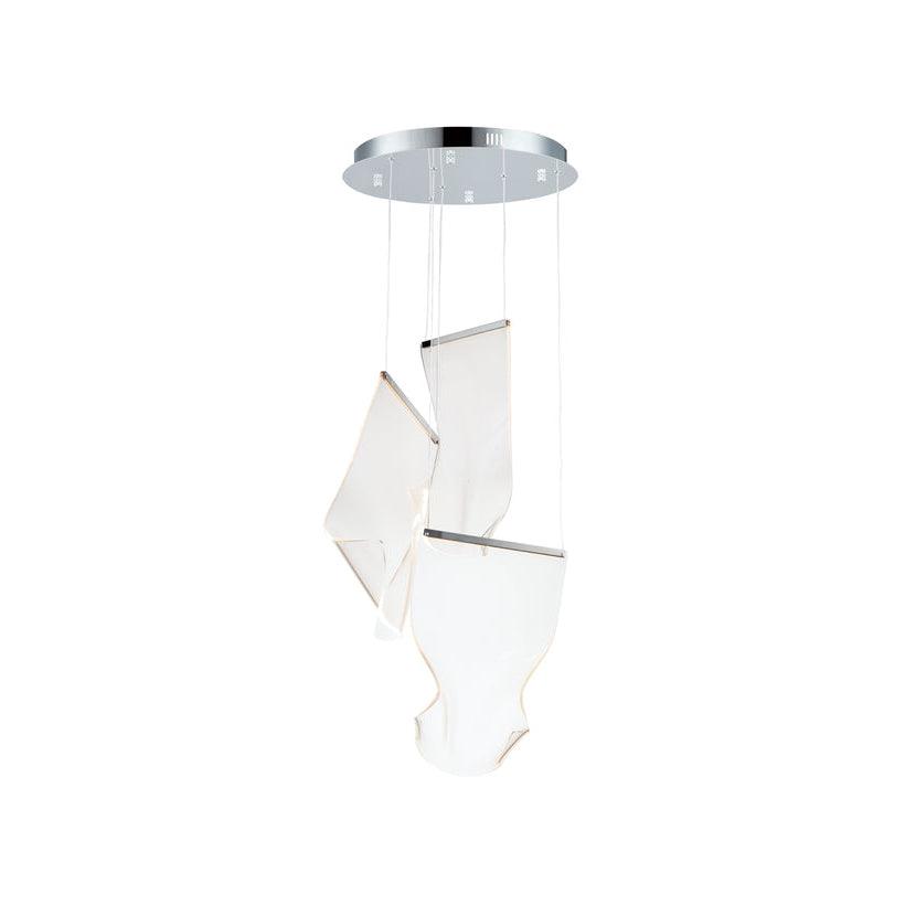 Lucora Lustre Acrylic LED Abstract Floating