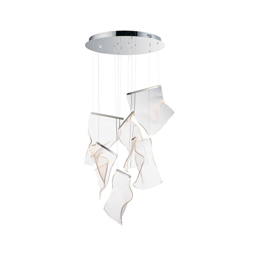 Lucora Lustre Acrylic LED Abstract Floating