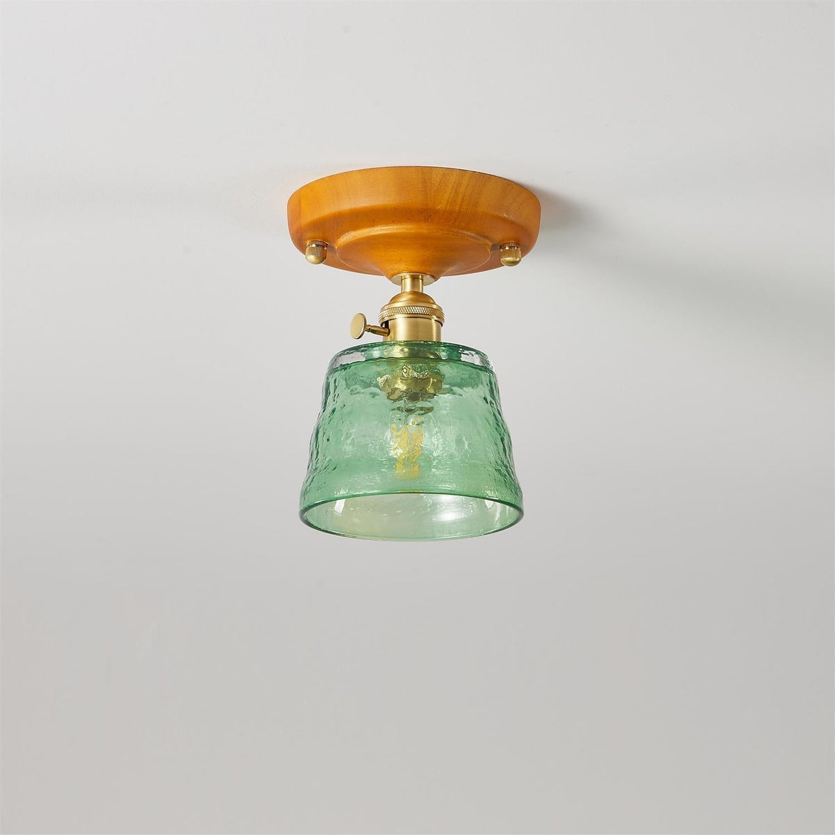 Elano Glass Ceiling Light-Neutral Decor
