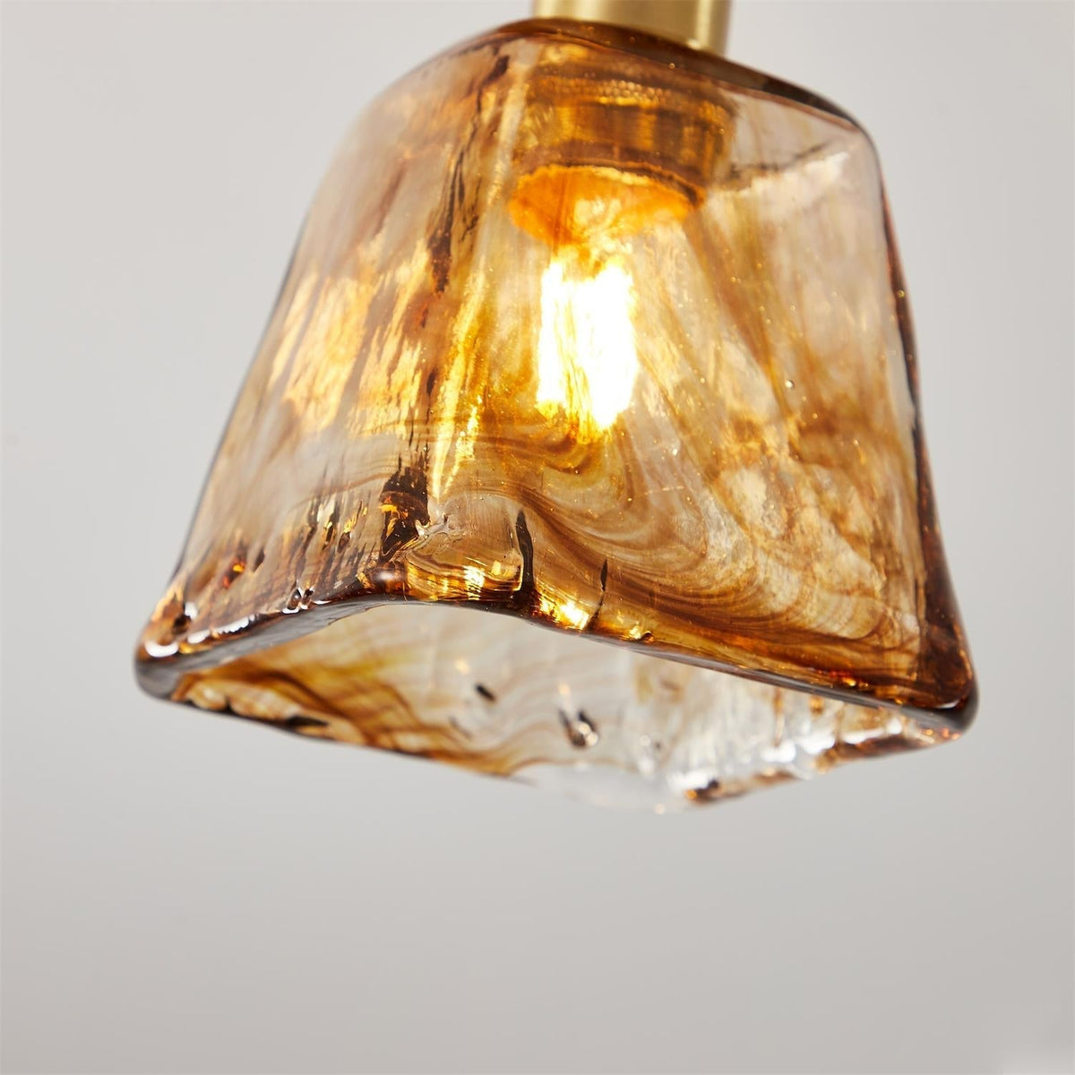 Elano Glass Ceiling Light-Neutral Decor