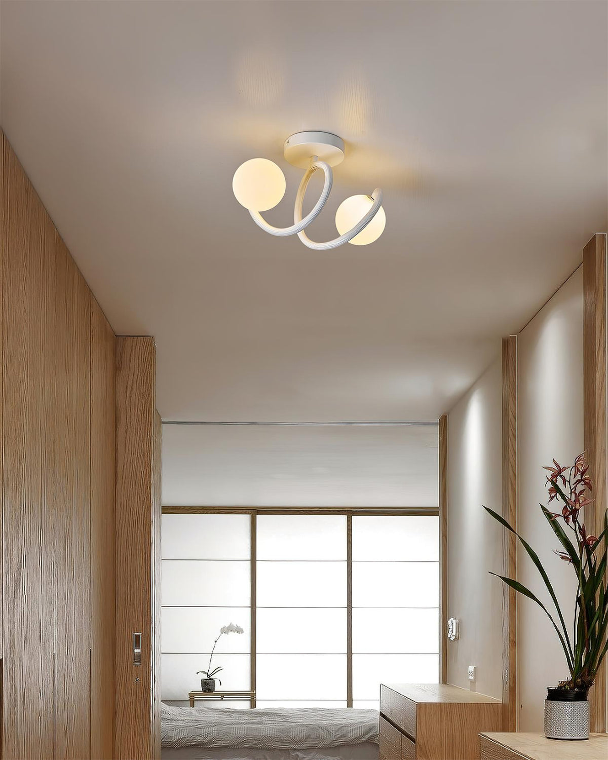 Liora Ball Ceiling Light-Neutral Decor