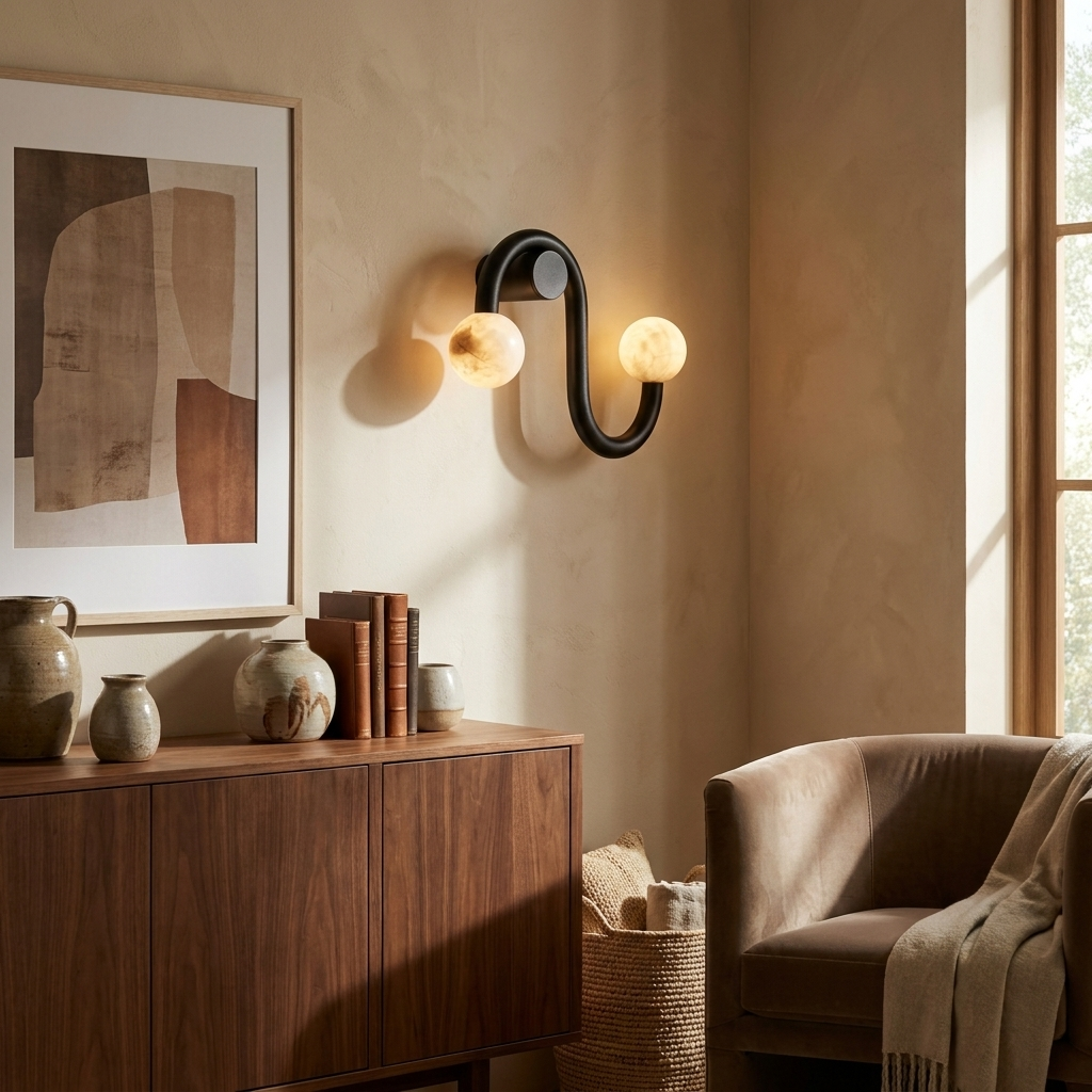Wexleigh Applique Murale En Albâtre