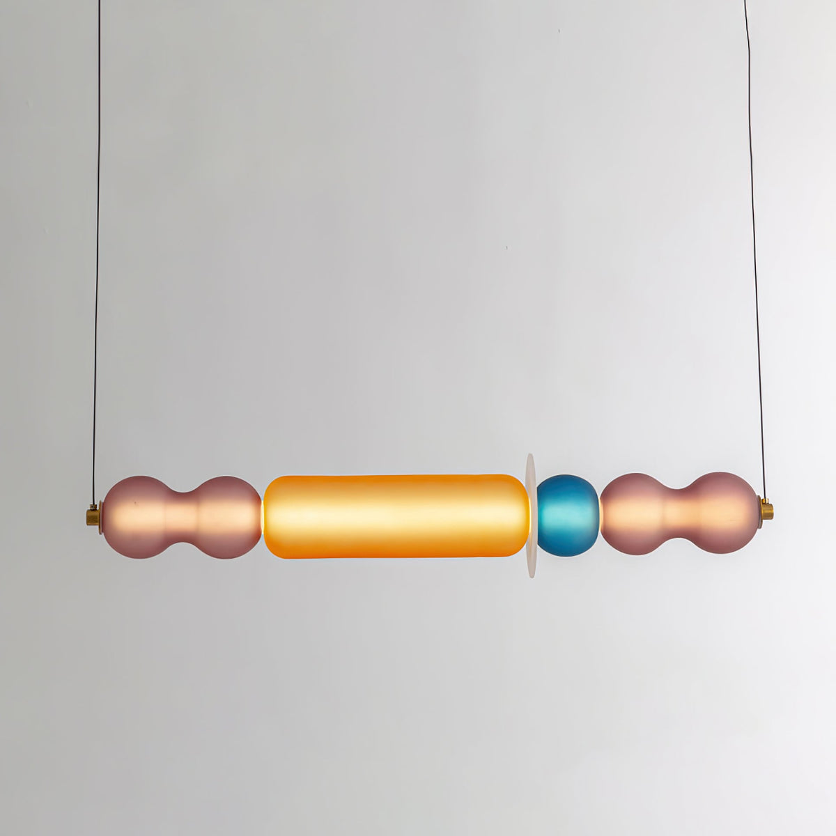 Emilenae Suspension en Verre Coloré Moderne