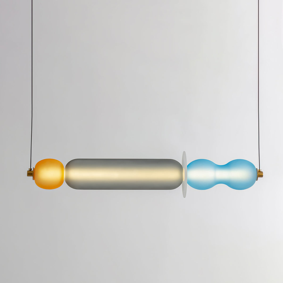Emilenae Suspension en Verre Coloré Moderne
