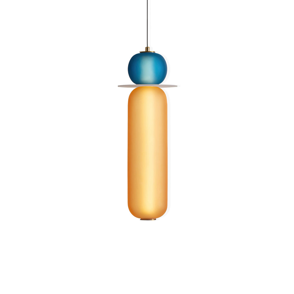 Emilenae Suspension en Verre Coloré Moderne