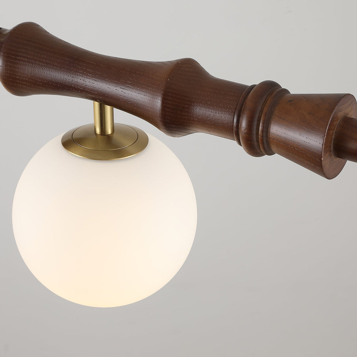 Bivio Wooden Pendant Light-Neutral Decor