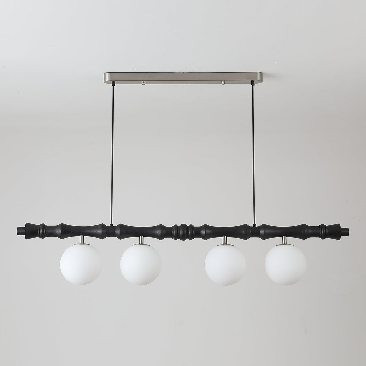 Bivio Wooden Pendant Light-Neutral Decor