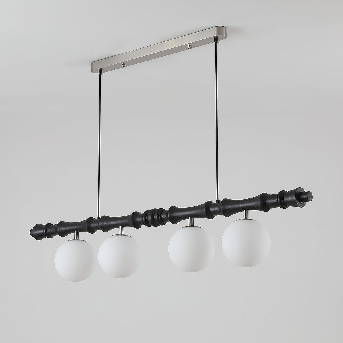 Bivio Wooden Pendant Light-Neutral Decor