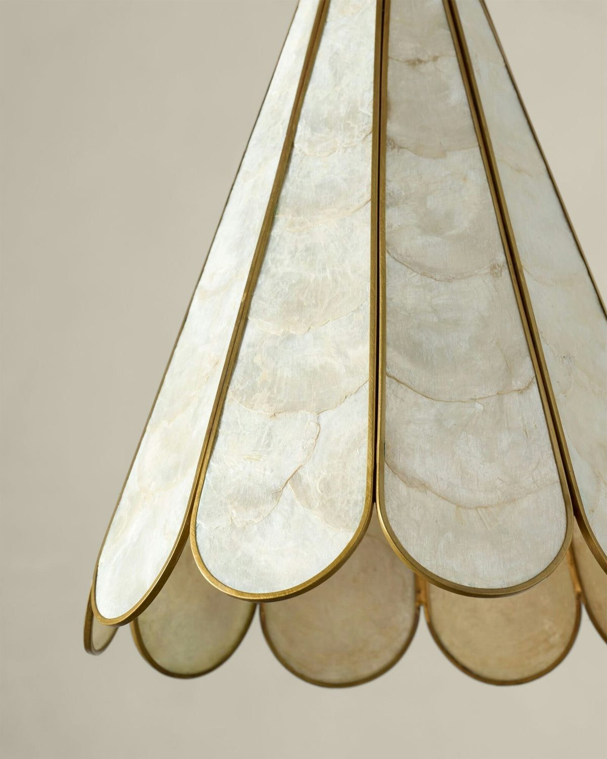Lifestyle image of the pendant lamp in a modern living space.