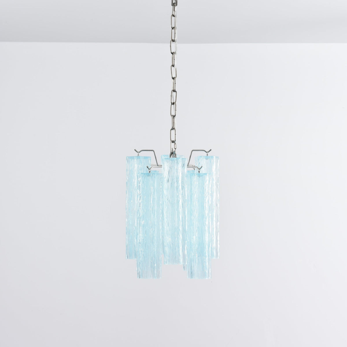 Peresa Lustre Rose Dégradé Murano Verre