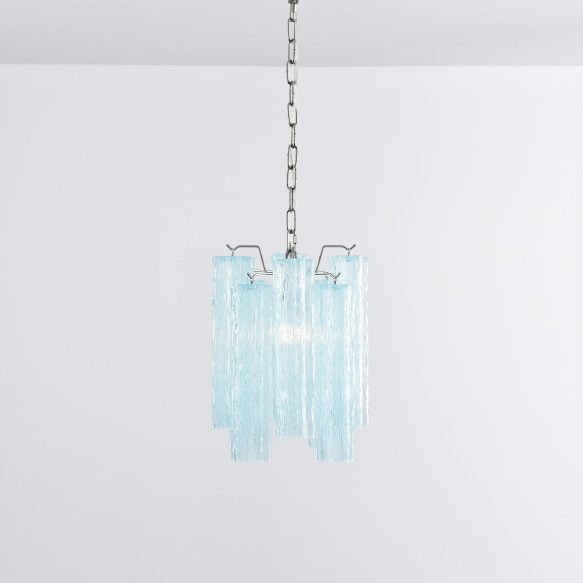 Peresa Lustre Rose Dégradé Murano Verre