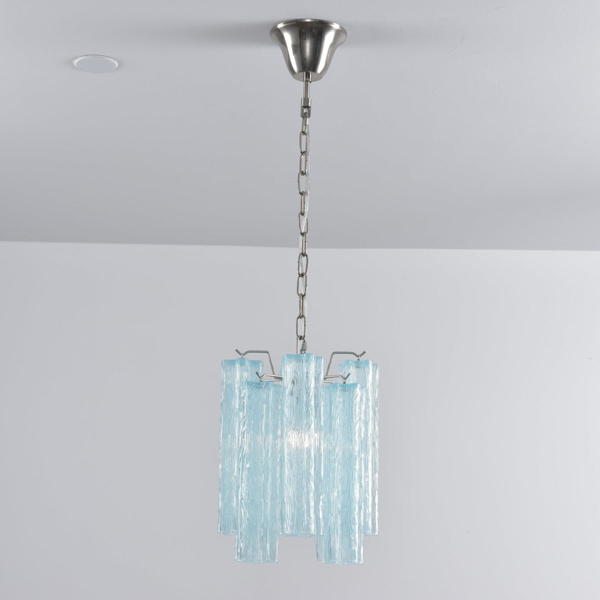 Peresa Lustre Rose Dégradé Murano Verre