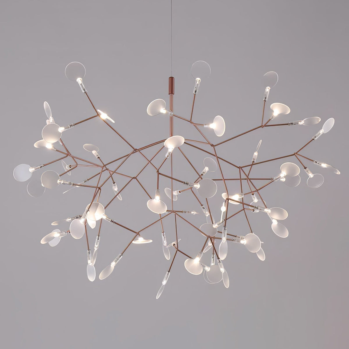 Celaria Lustre Rose Gold Firefly LED Branch