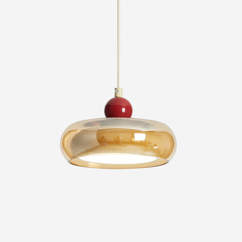 Jojo Pendant Lamp Amber*Red-Neutral Decor