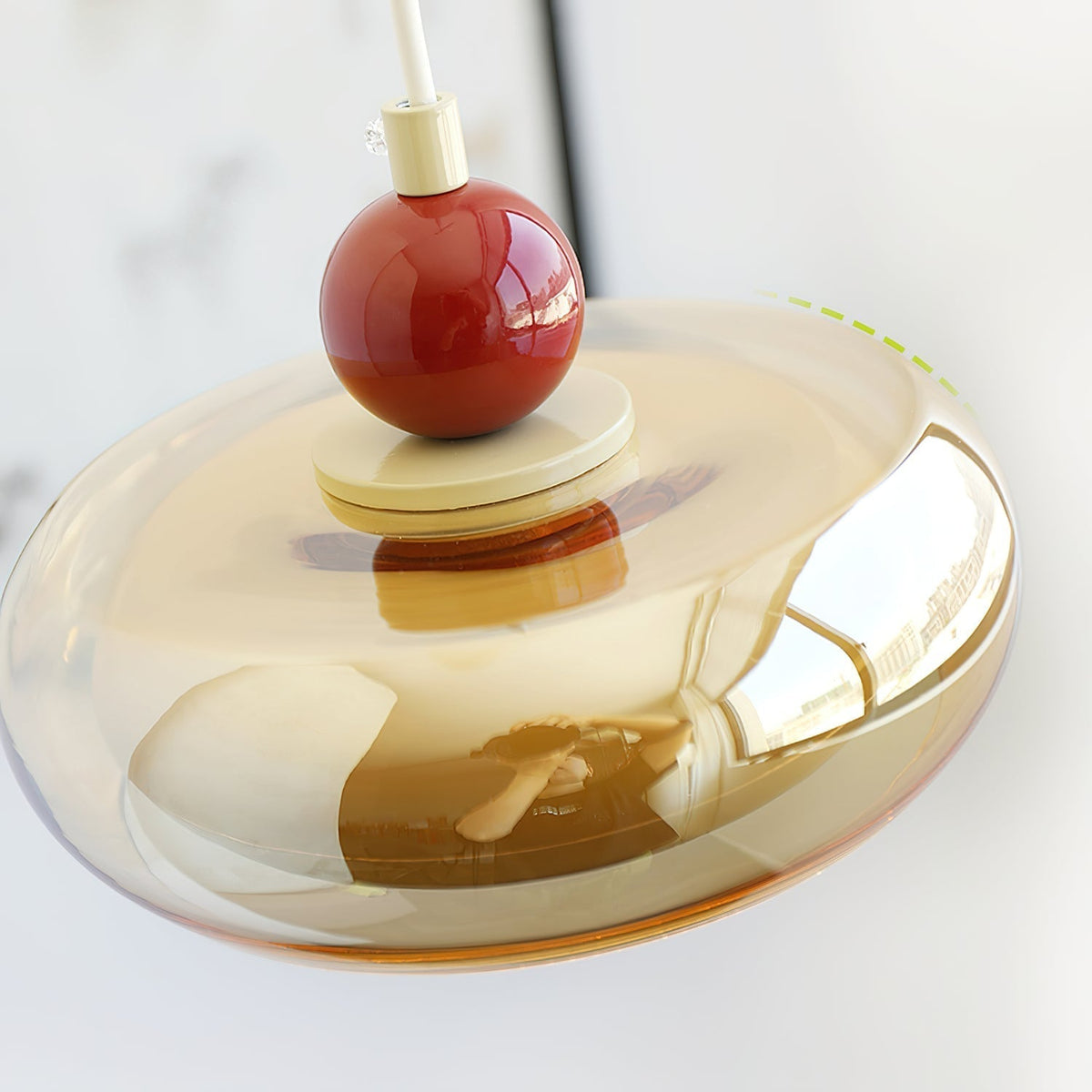 Jojo Pendant Lamp Amber*Red-Neutral Decor