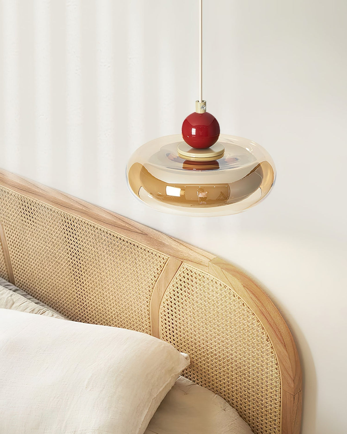 Jojo Pendant Lamp Amber*Red-Neutral Decor