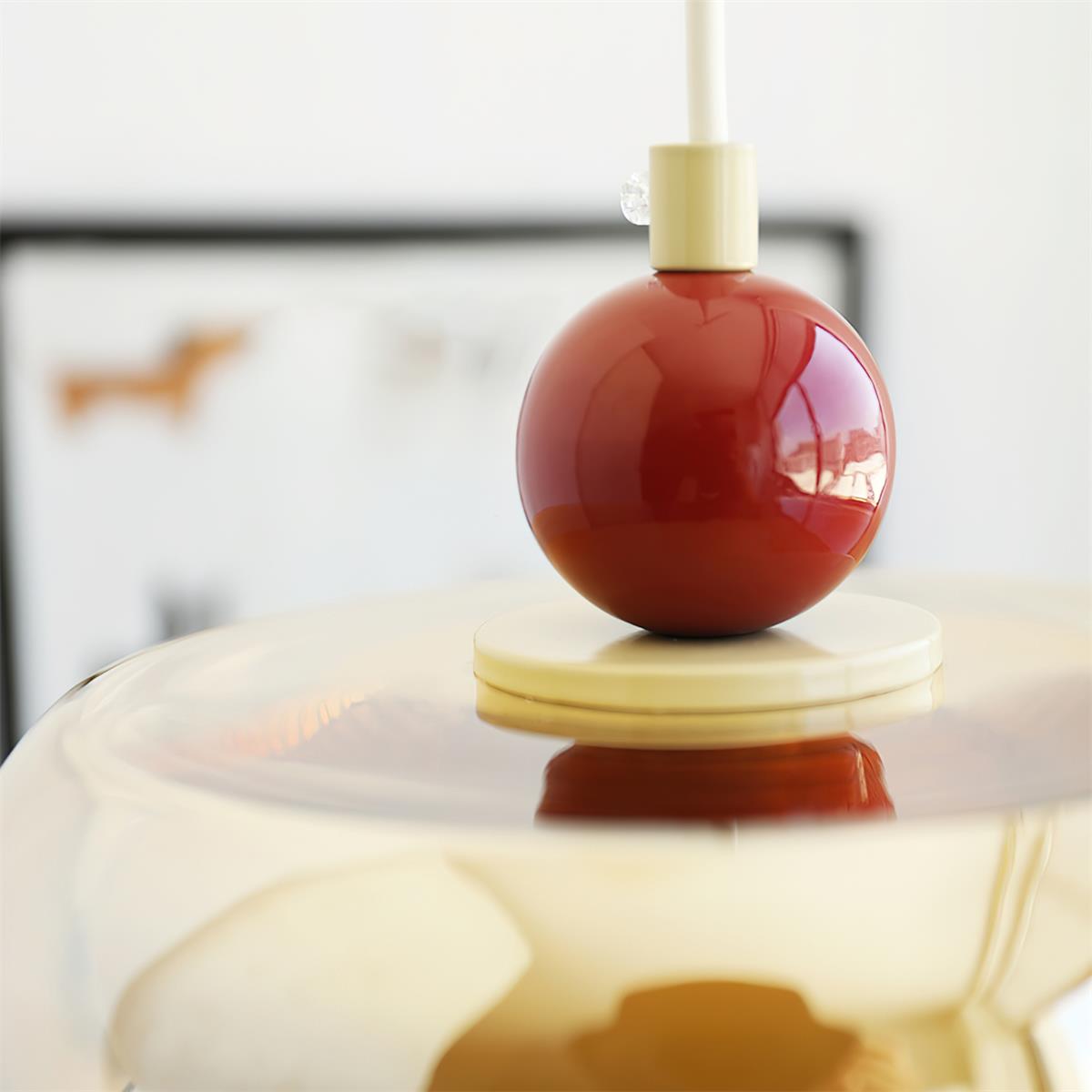 Jojo Pendant Lamp Amber*Red-Neutral Decor