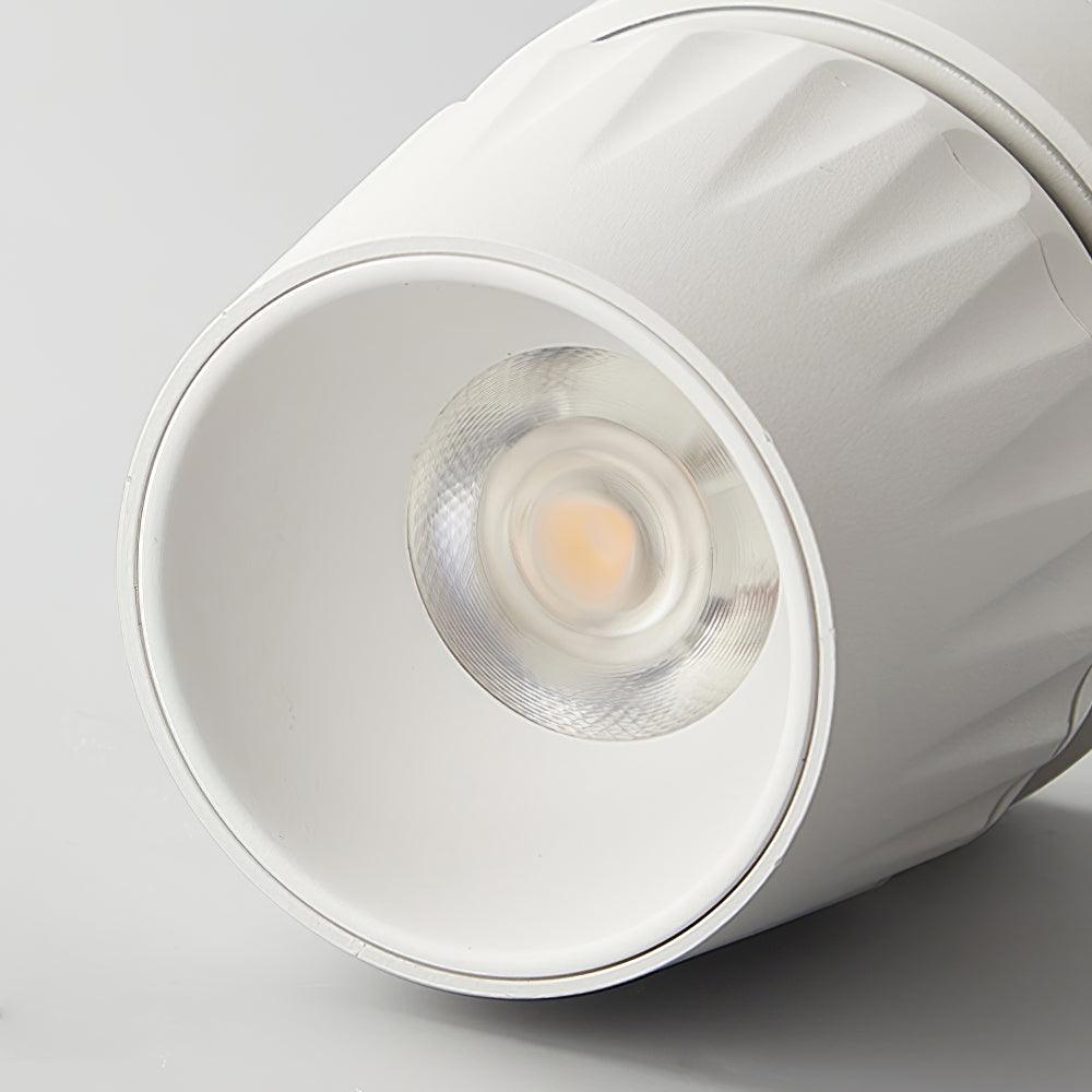 Veyrina Projecteur aluminium nervuré rotatif minimaliste