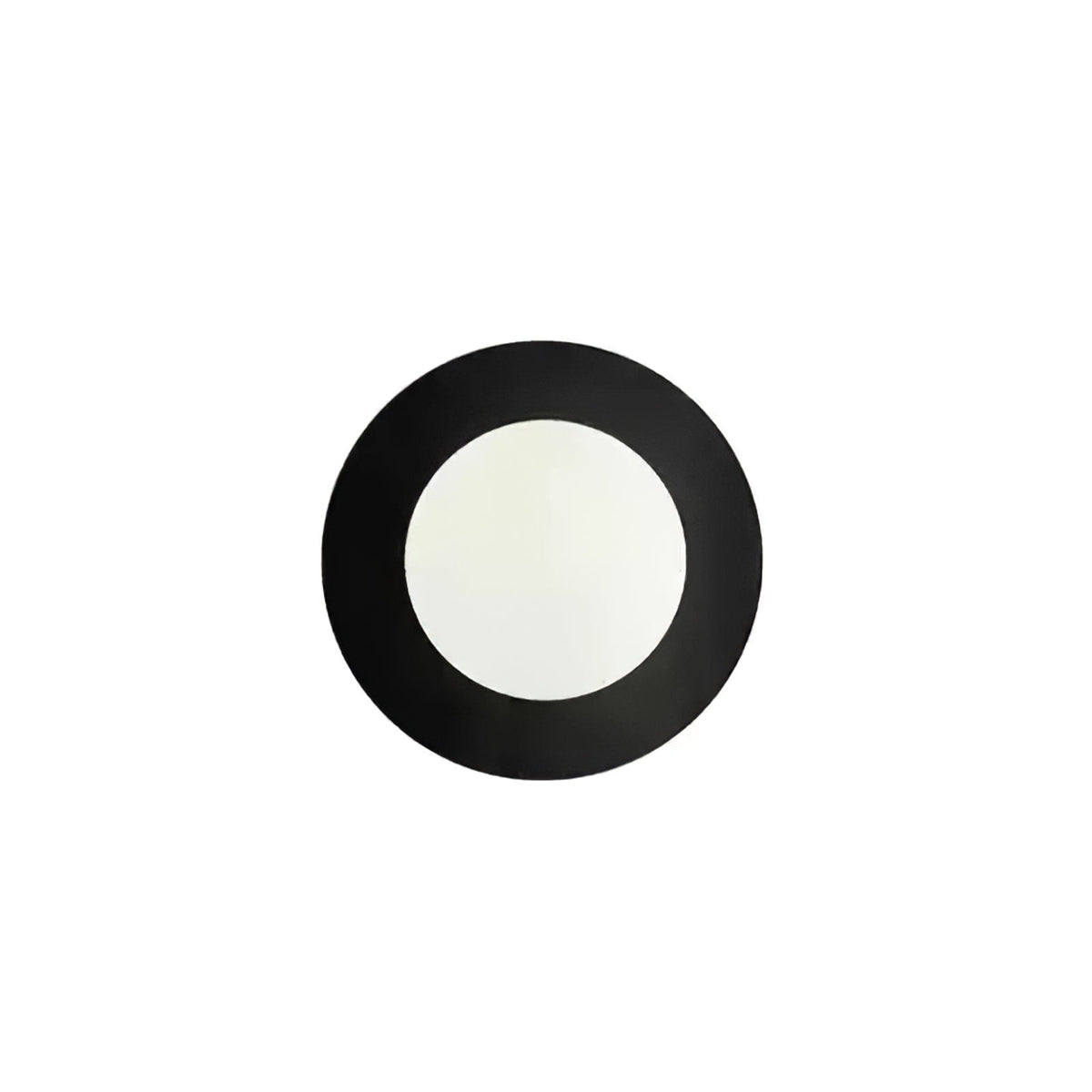 Godfrey Applique Murale Ronde Art Minimaliste en Laiton et Verre