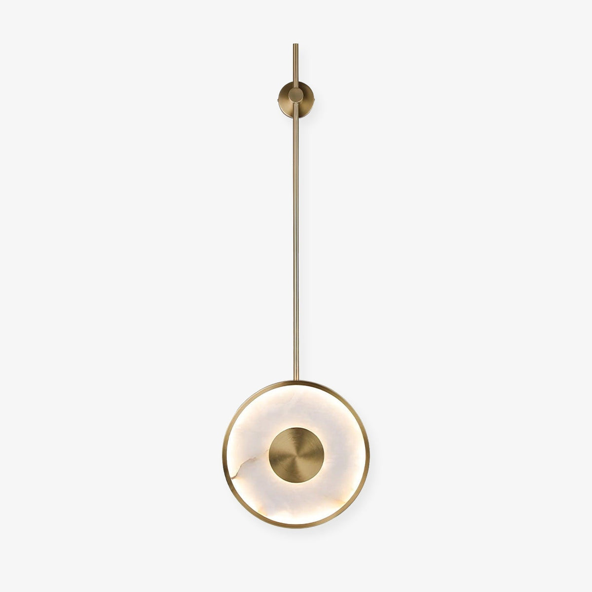 Perelle Suspension Minimaliste en Albâtre