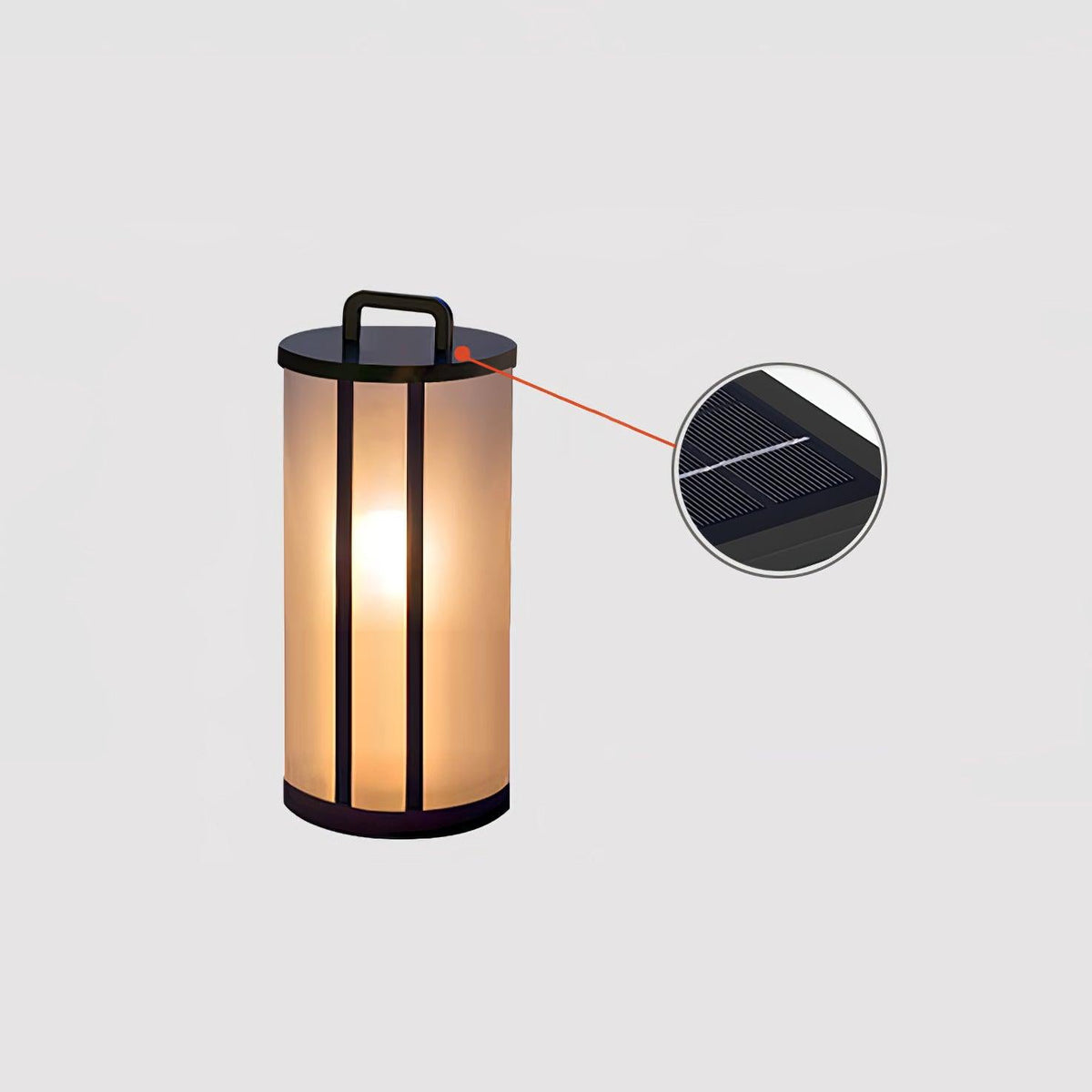 Silveira Lanterne Pilier Ronde Lumière Extérieure