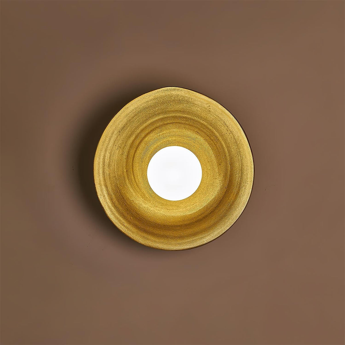 Wall Lamp Fiberglass Globe Nordic-Neutral Decor