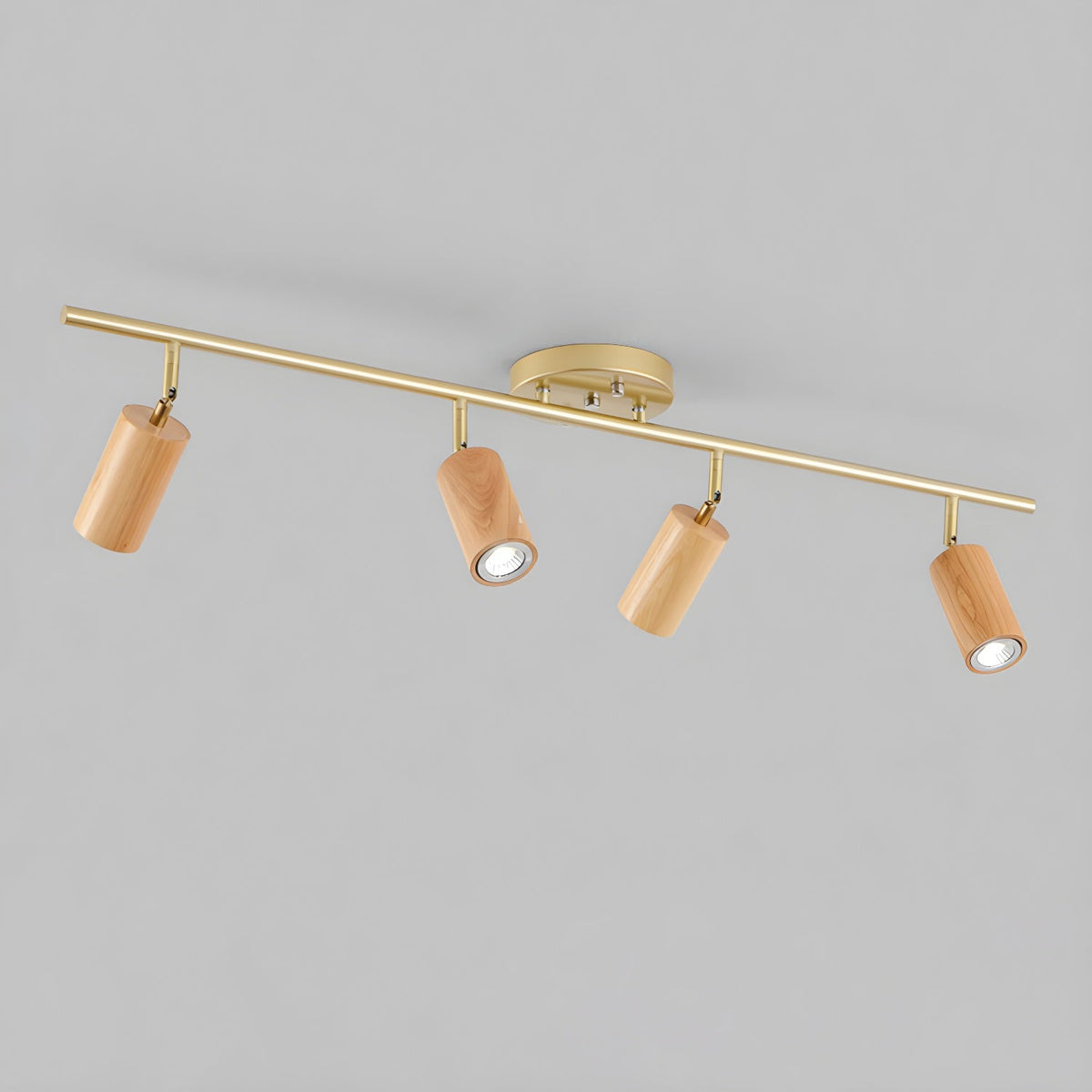 Brinara Lampe Plafonnier Moderne Minimaliste en Bois