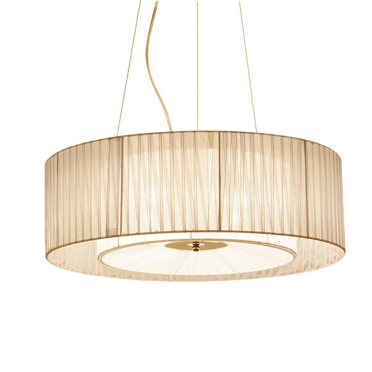 Seruna Suspension Moderne en Tissu