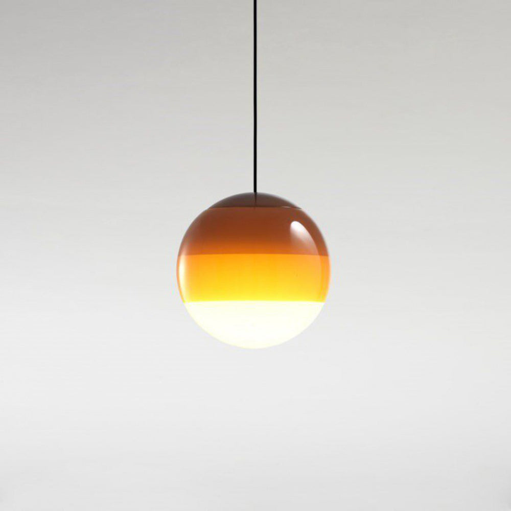 Vioxa Suspension Bulle Moderne Verre. Noir/Gris/Bleu/Rose. Salon-Cielum