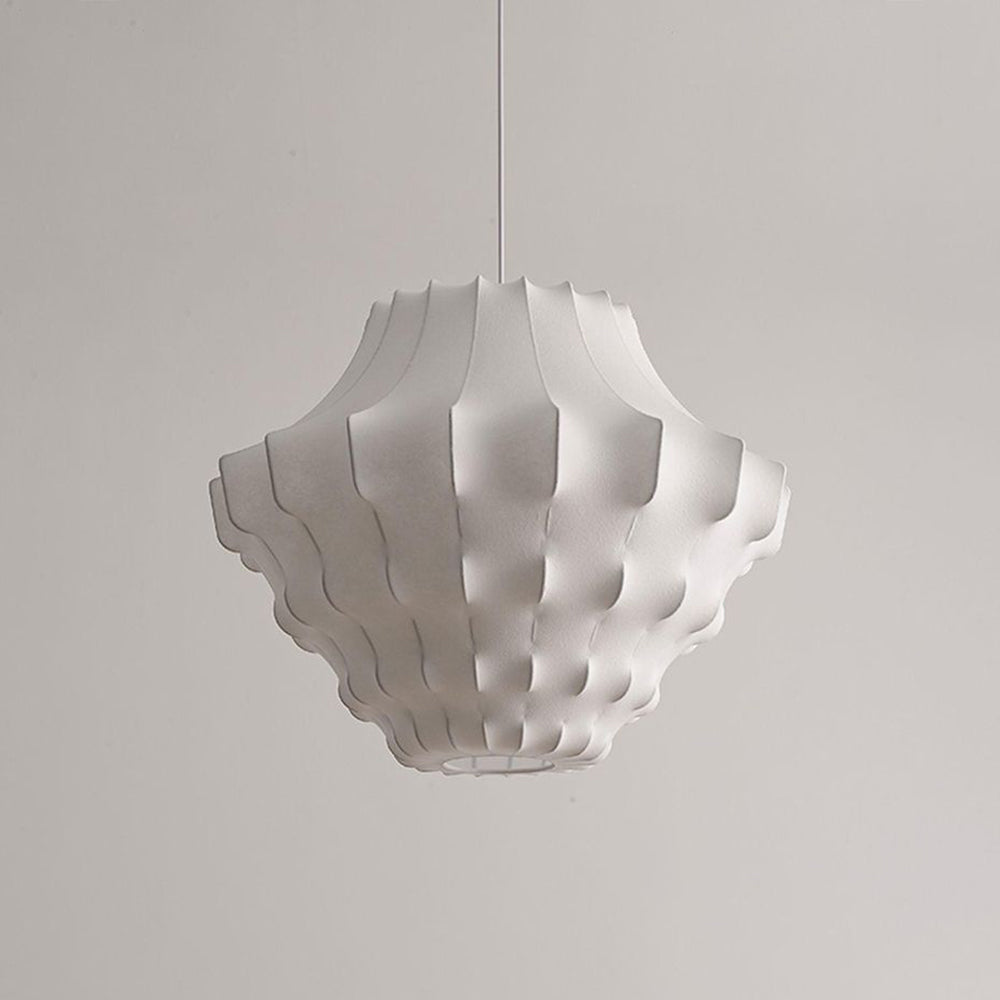 Ritta Design Italien Luminaires Suspensions Moderne Métal Soie Blanc Salle à Manger
