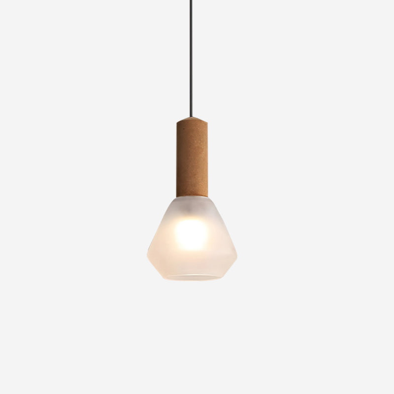 Givor Frosted Glass Pendant Light-Neutral Decor