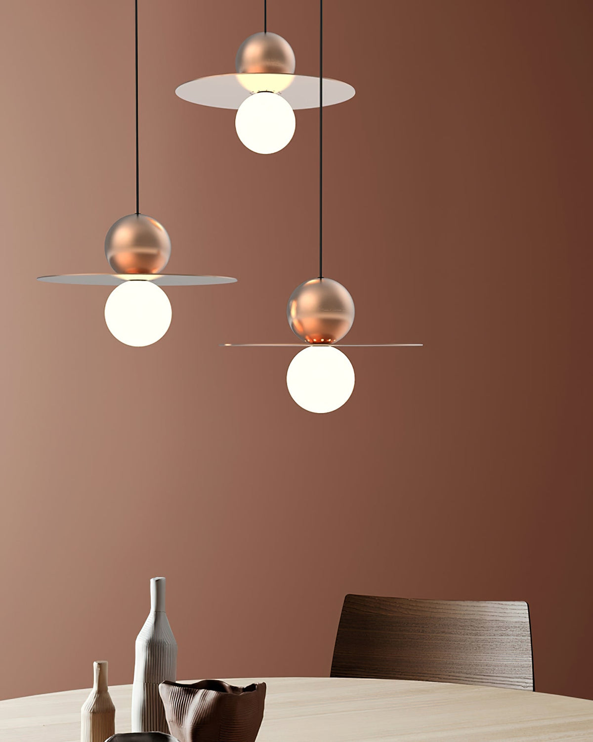 Sky Hat Pendant Light-Neutral Decor