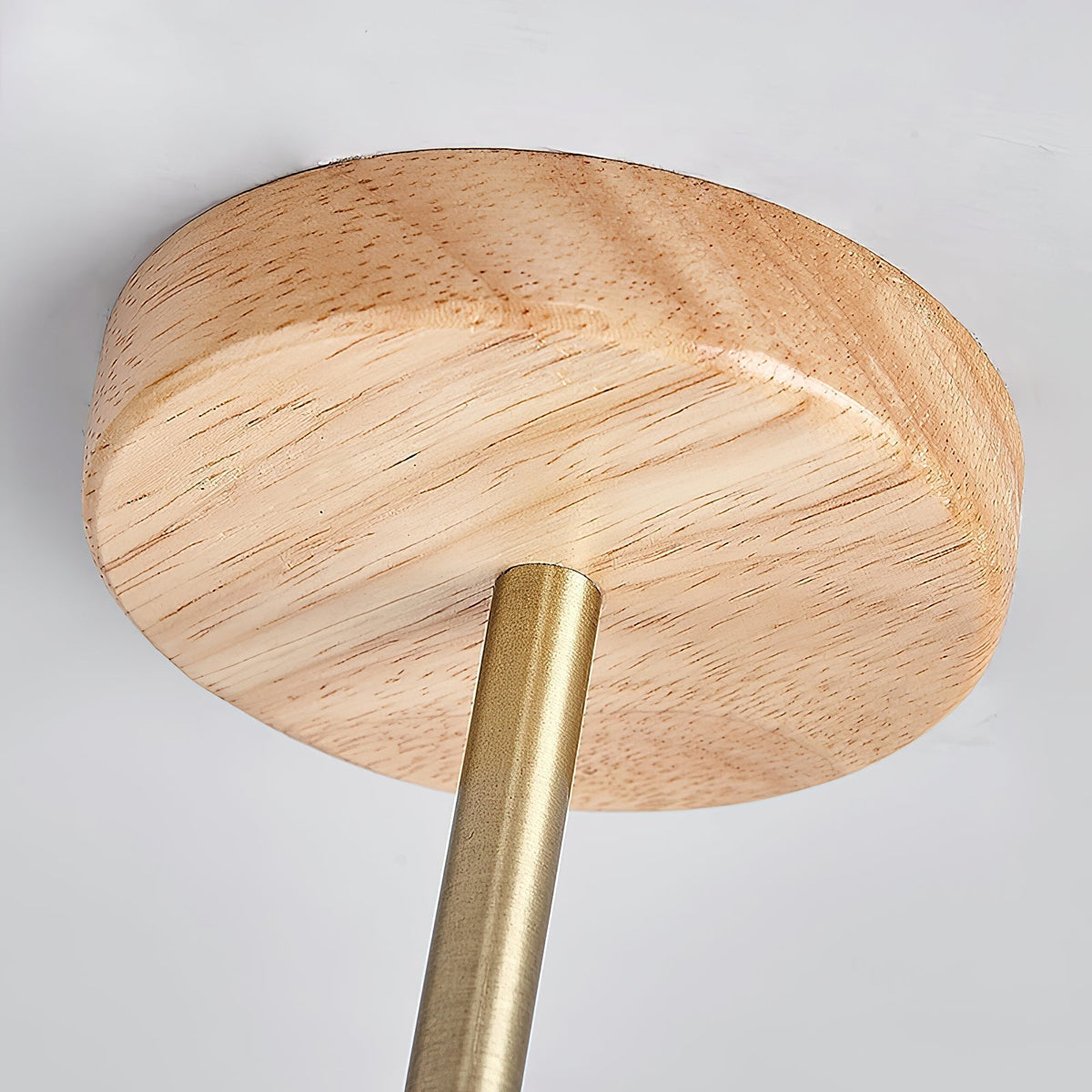 Syraeia Lampe de Plafond en Bois et Travertin Moderne Minimaliste
