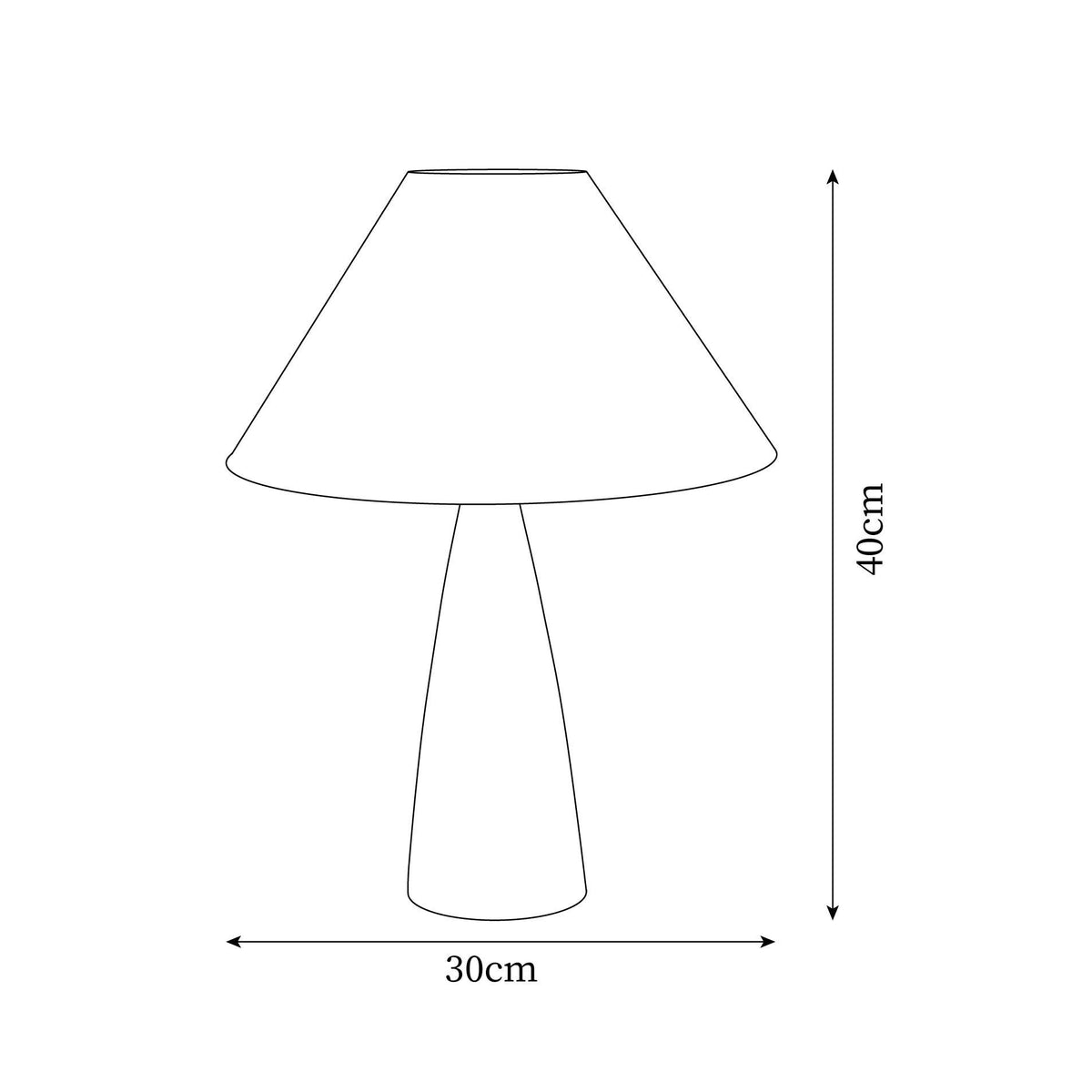 Taper Lampe de Table