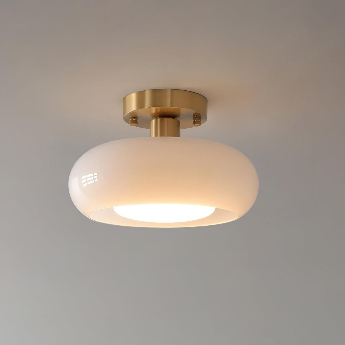 Aveline Glass Ceiling Light-Neutral Decor