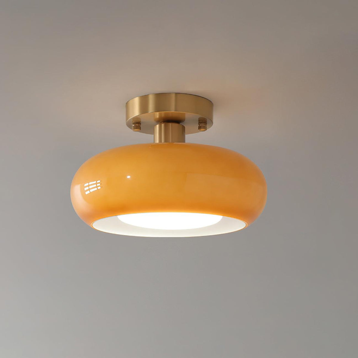 Aveline Glass Ceiling Light-Neutral Decor