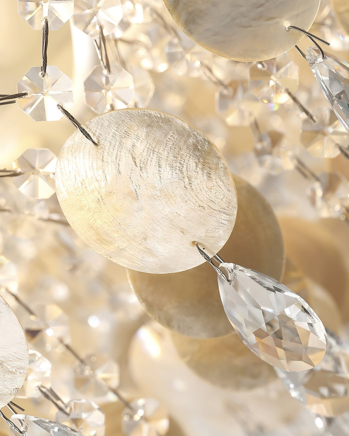 Full view of the Sasha Chandelier against a plain background.