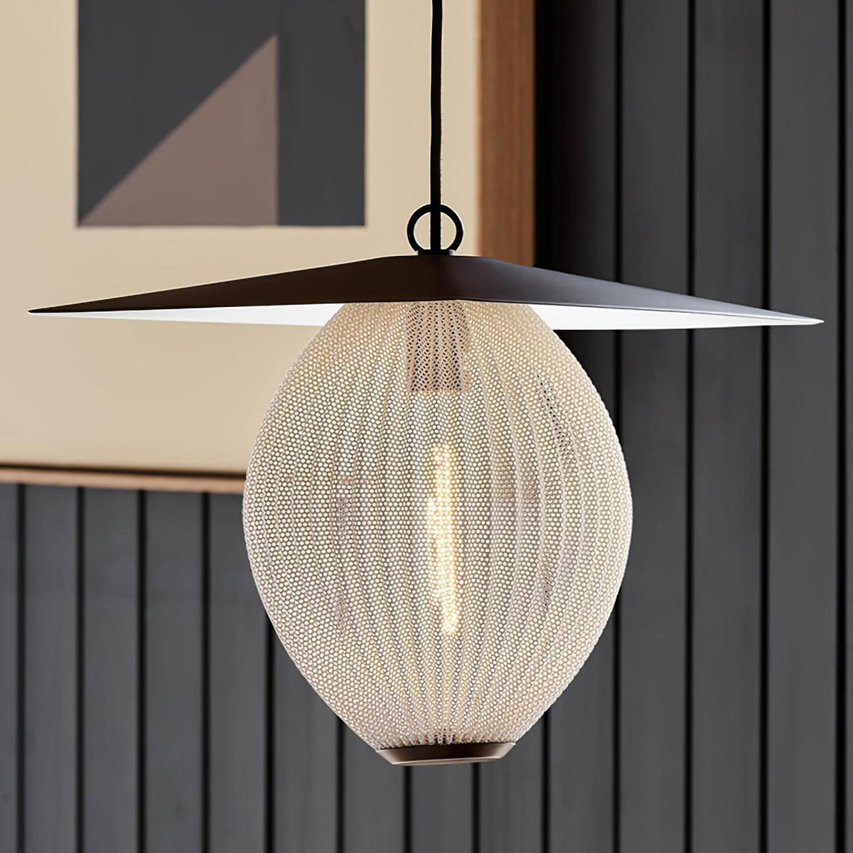 Hikari Suspension Lampe en Aluminium