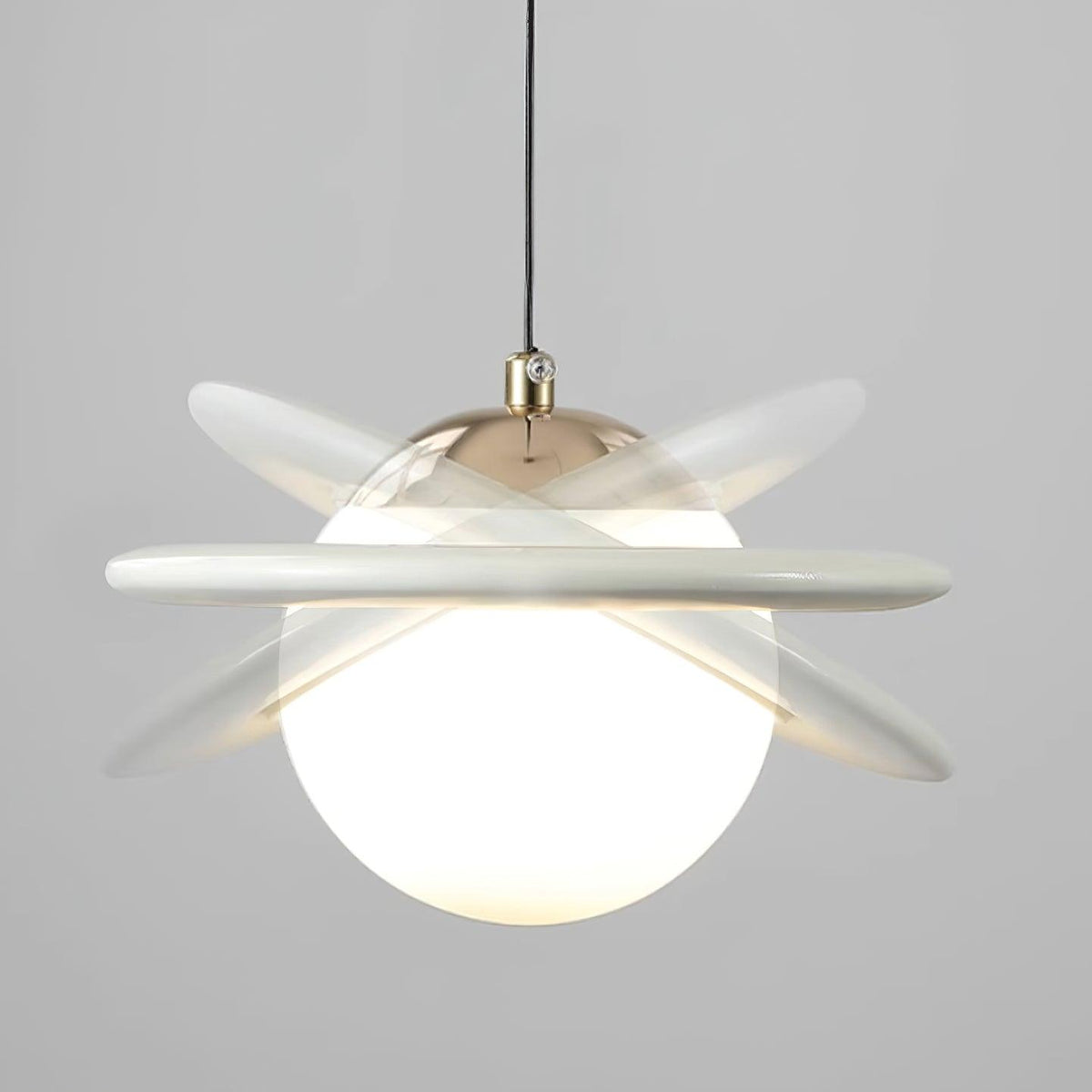 Nuvana Suspension Lampe en Verre et PC