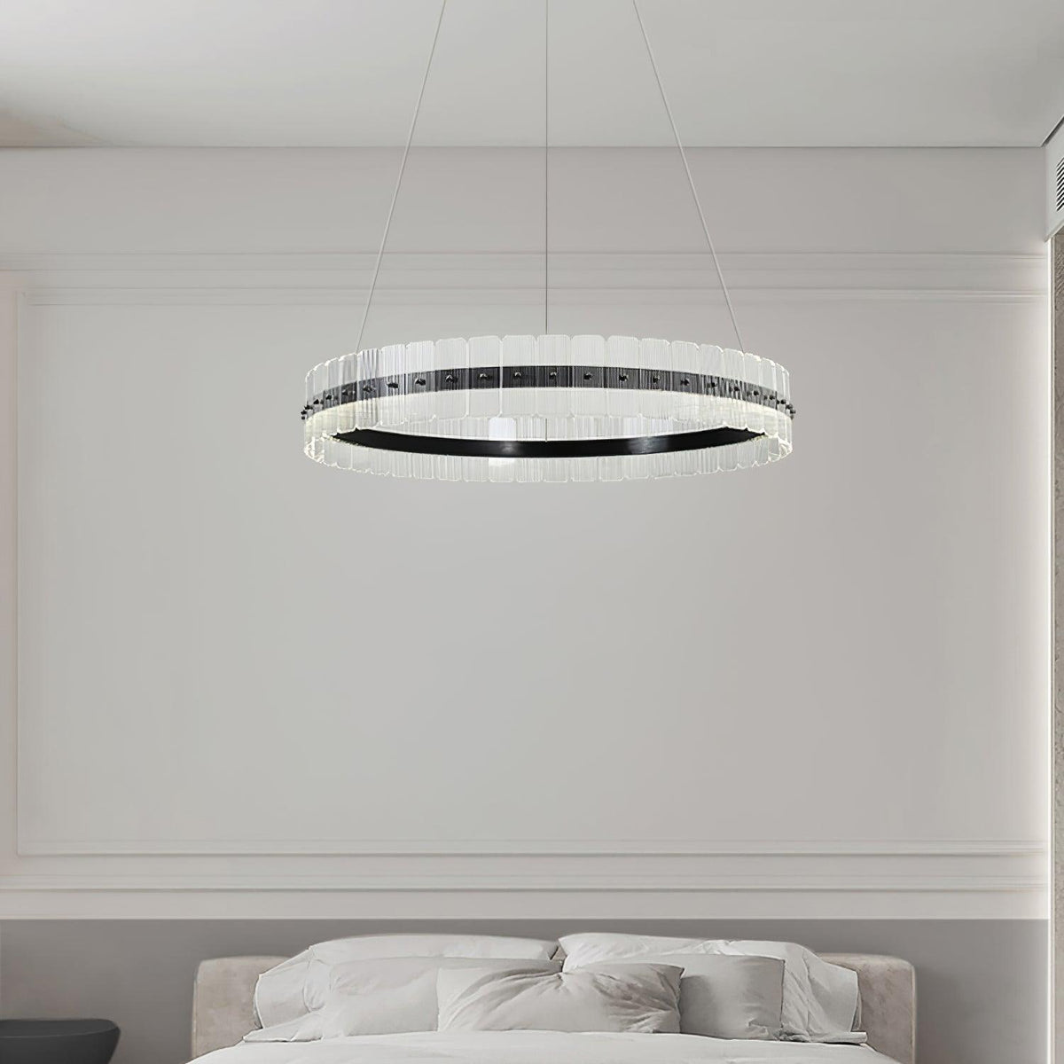 Ravine Lustre Saturno LED avec Blocs Acryliques