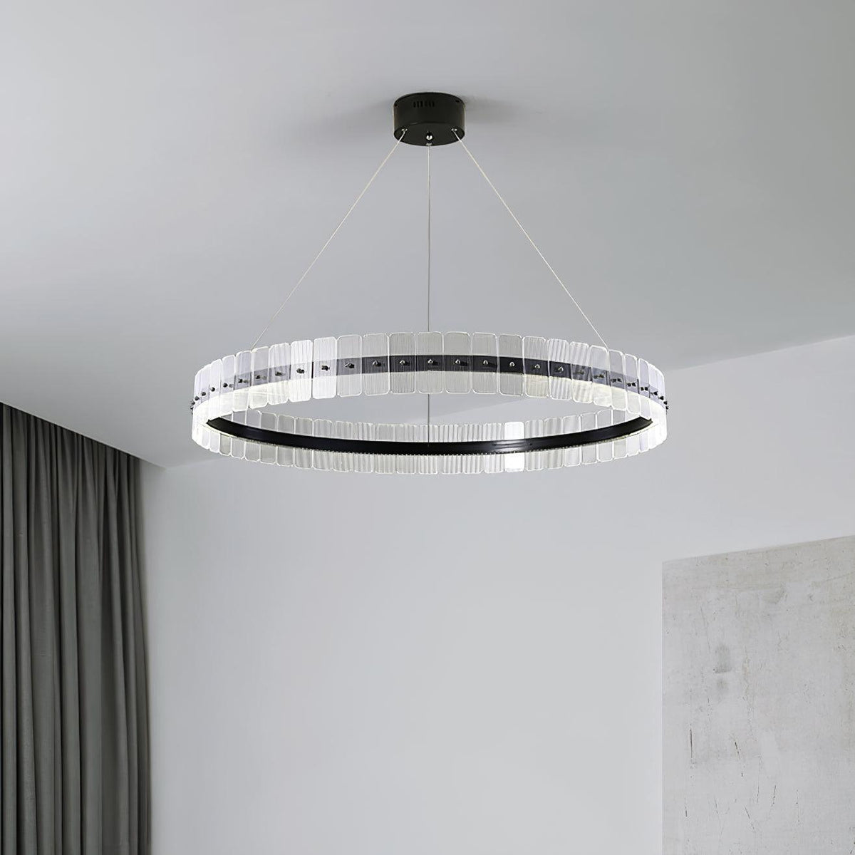 Ravine Lustre Saturno LED avec Blocs Acryliques