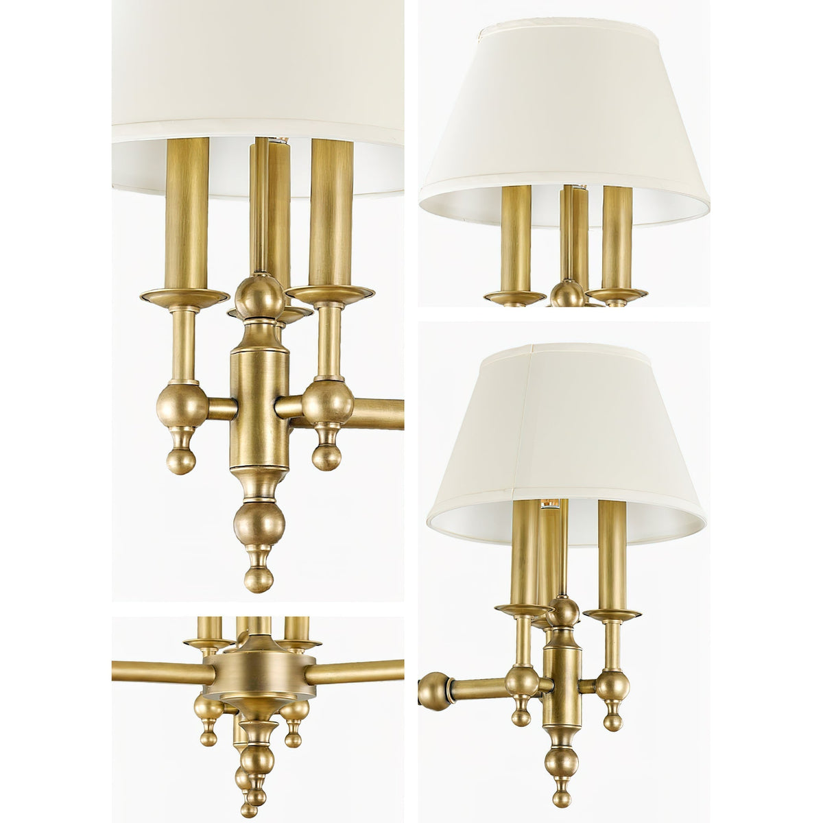 Comarion Lustre Métallique Traditionnel Vintage