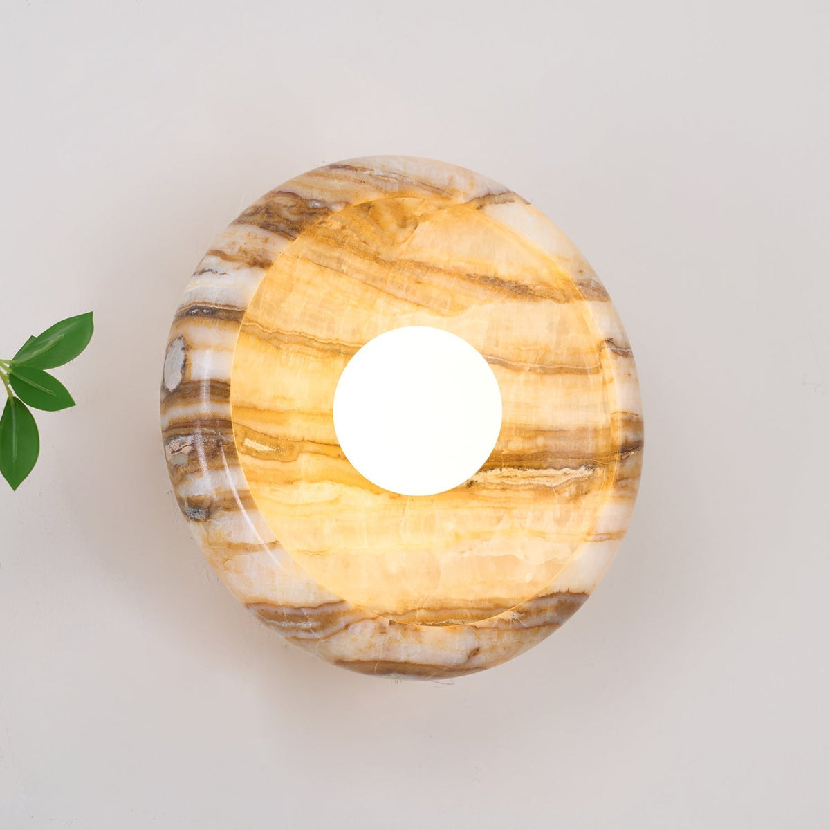 Onvix Natural Onyx Wall Light-Neutral Decor
