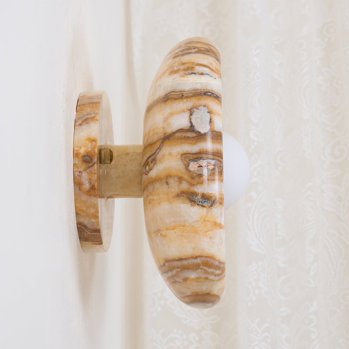 Onvix Natural Onyx Wall Light-Neutral Decor