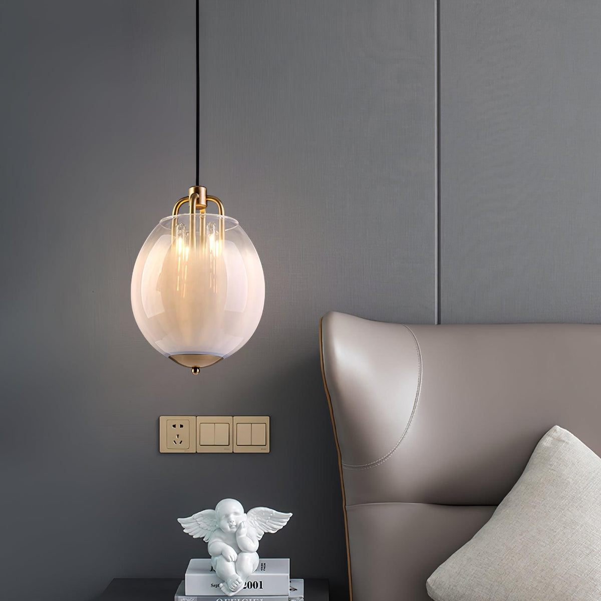 Tatum Suspension en Verre de Luxe