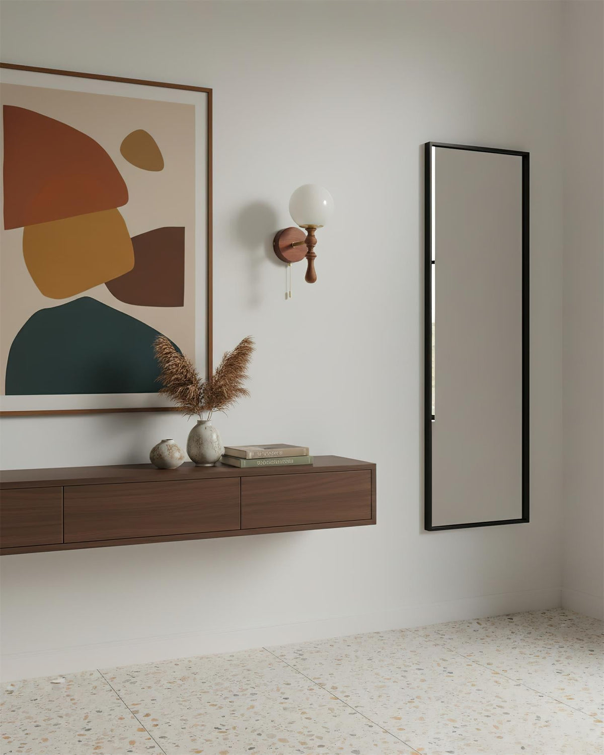 Applique Murale en Noyer