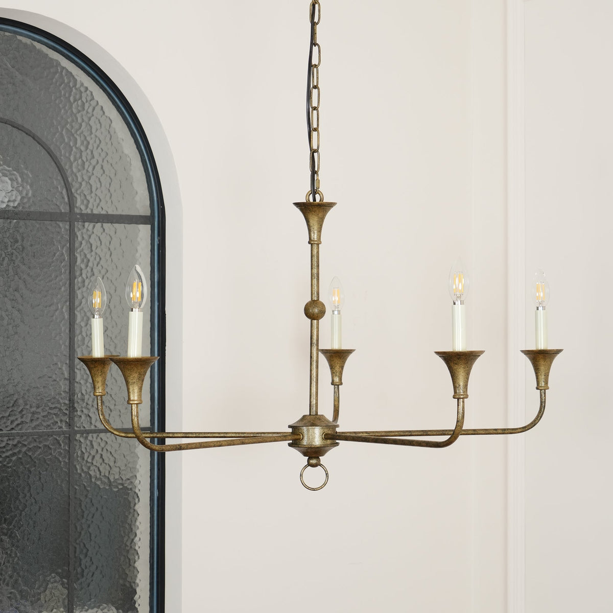 Felael Candle Lustre Élégant