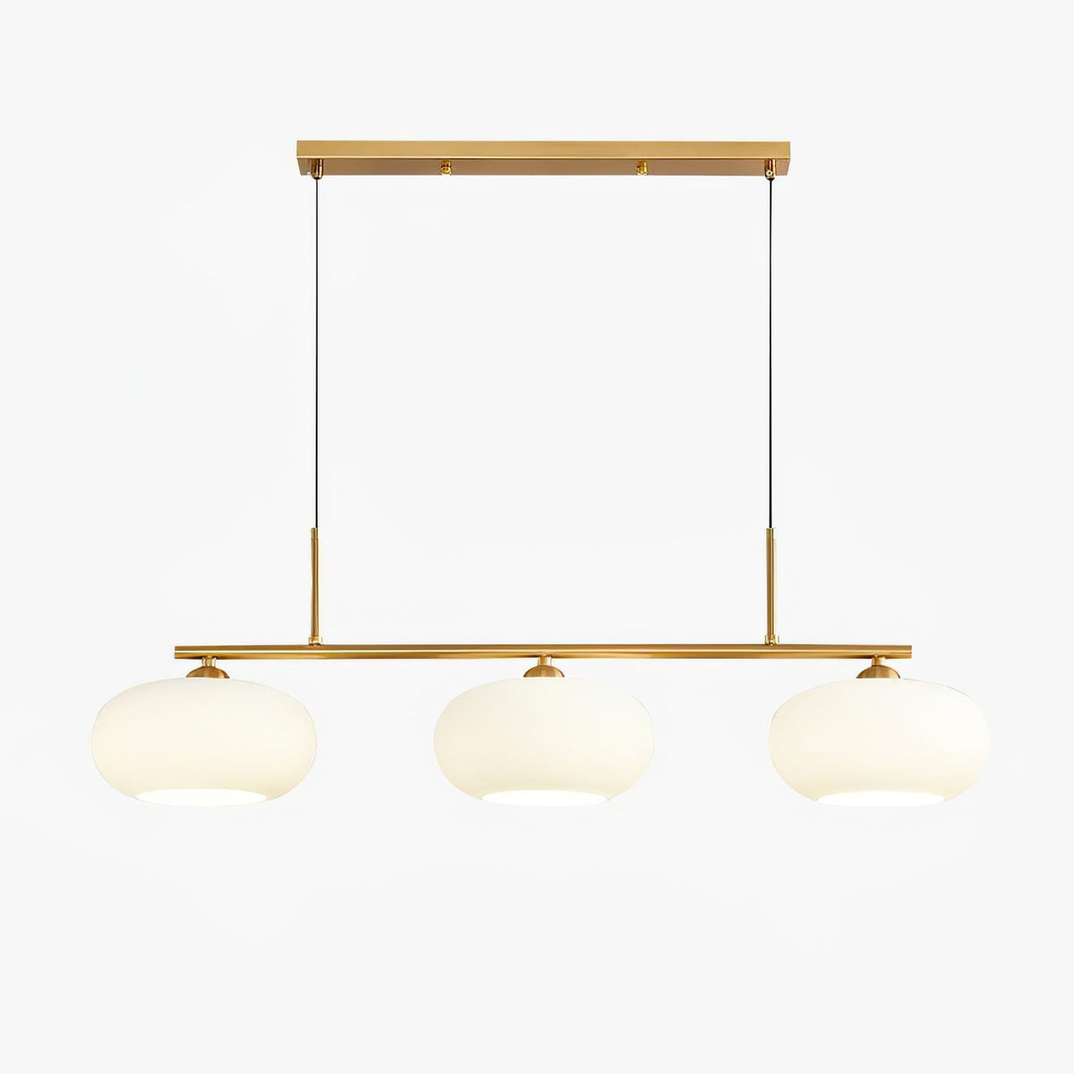 Candy Suspension Cluster Crème 3 Lampes