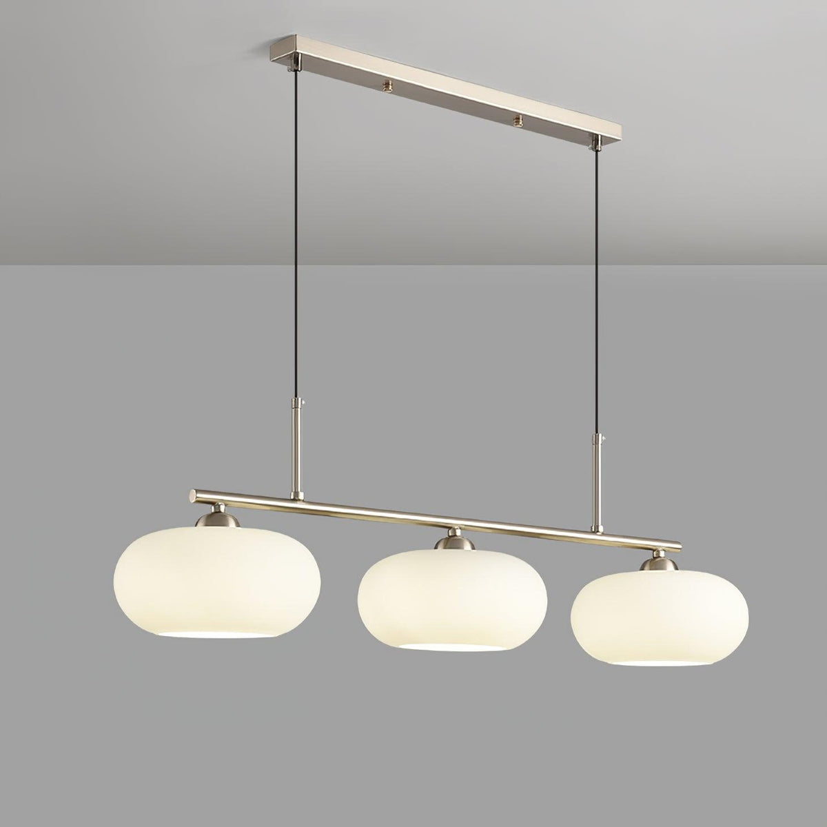 Candy Suspension Cluster Crème 3 Lampes